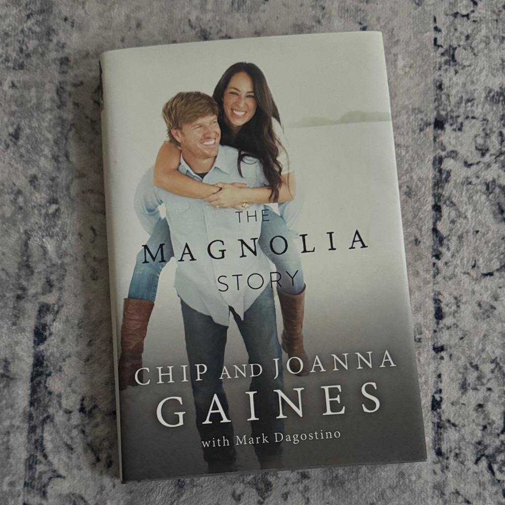 The Magnolia Story by Chip and Joanna Gaines - White and Gray Cover